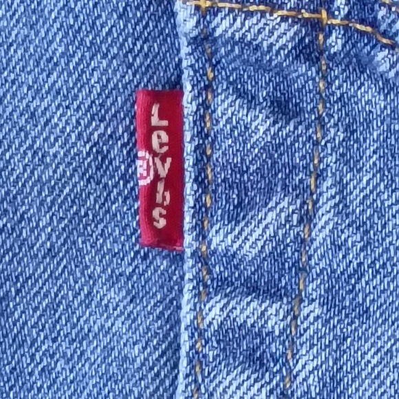 Levis 505 Jeans Mens W40 L30 Blue Classic Fit Straight Leg Denim Work Casual - Picture 9 of 16